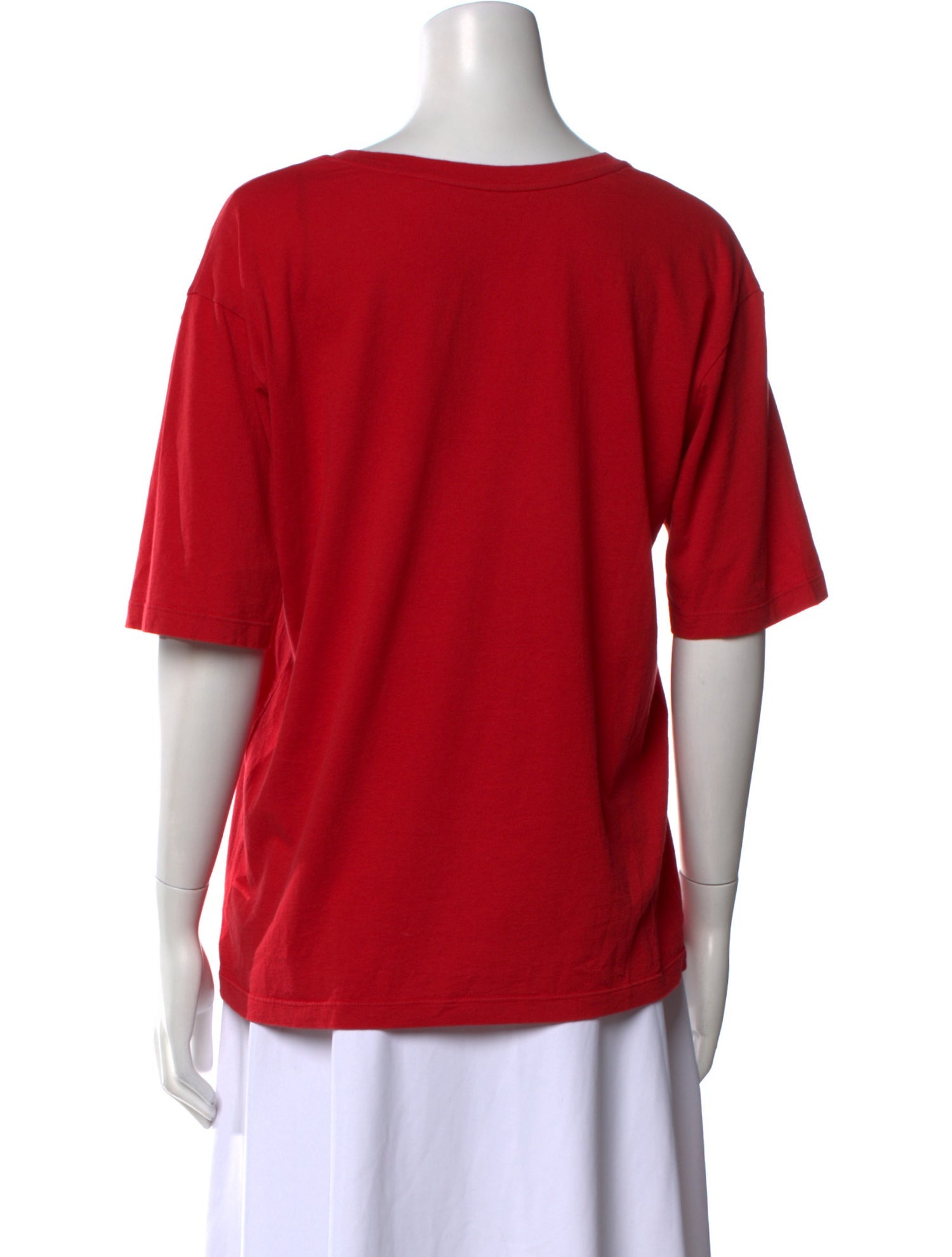 Gucci Graphic Print Scoop Neck T-Shirt