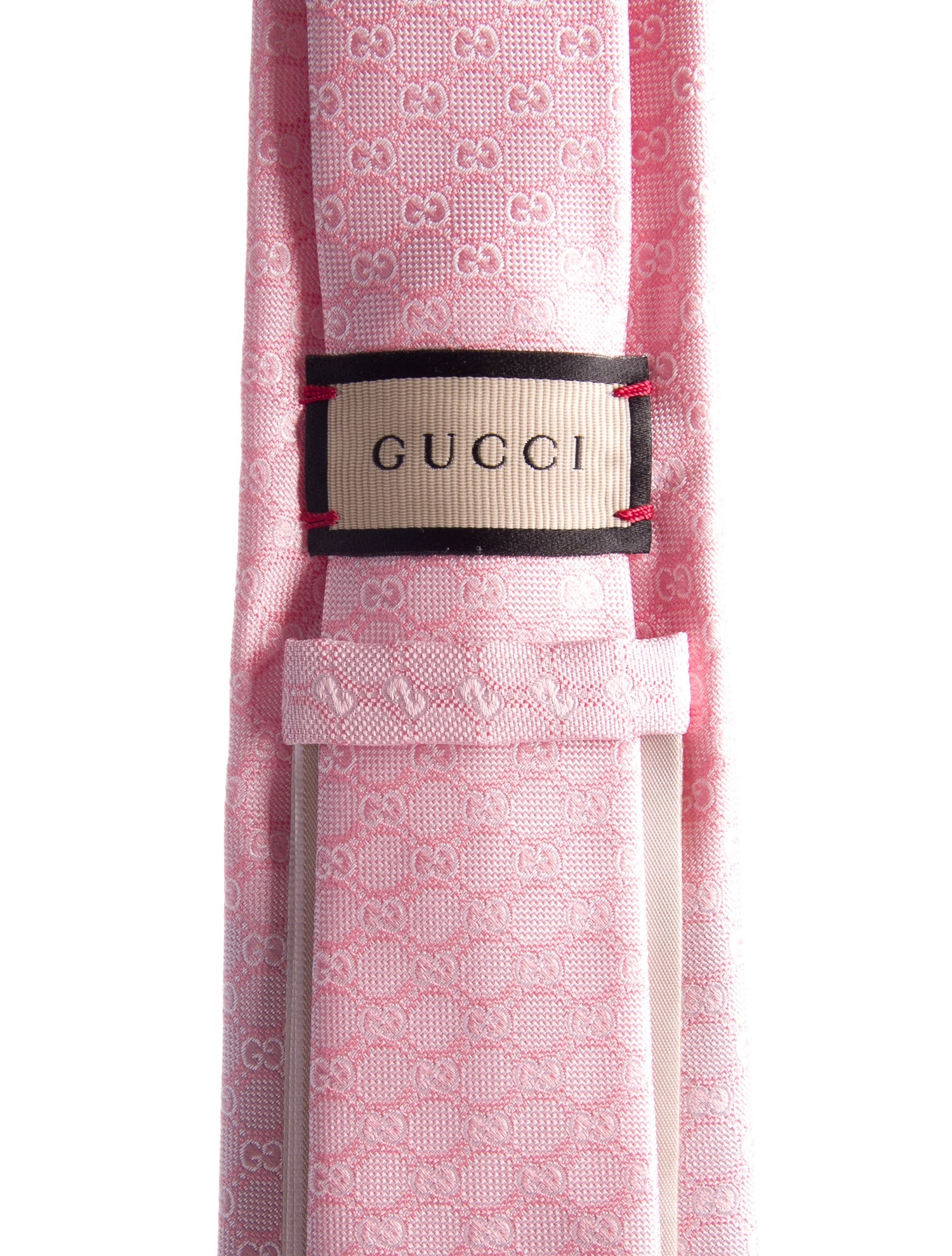 Gucci Pattern Print Silk Tie