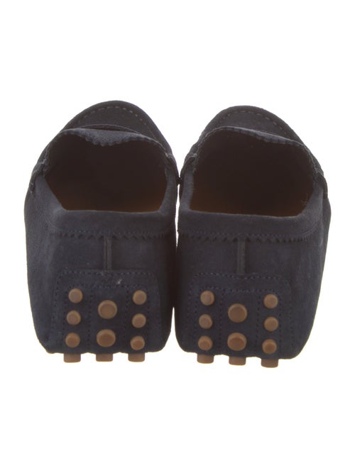 Gucci Sylvie Web Accent Suede Drivers