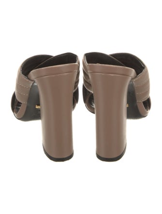 Gucci Leather Slides