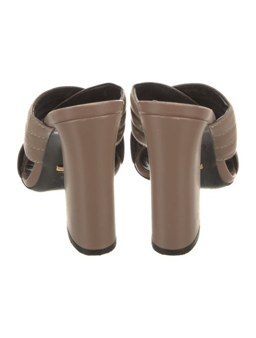 Gucci Leather Slides