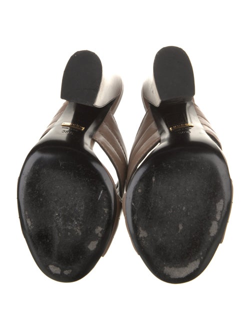Gucci Leather Slides