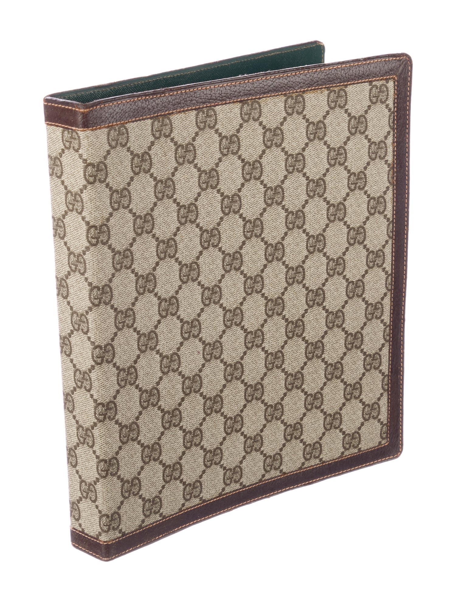 Gucci Vintage GG Large Ring Agenda Cover