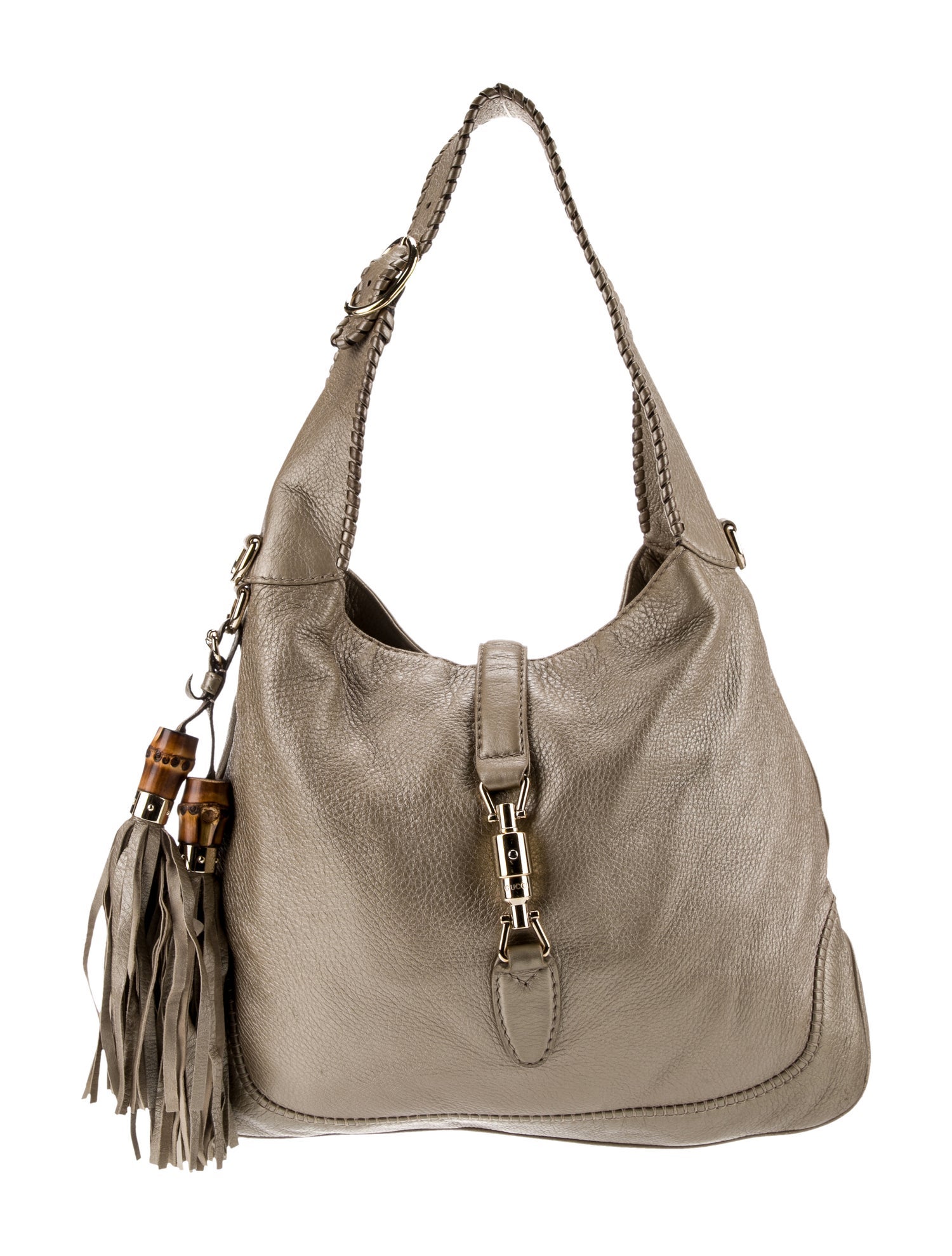 Gucci Bamboo Jackie Bag FWRD Renew Gucci Bamboo Jackie Hobo Bag In