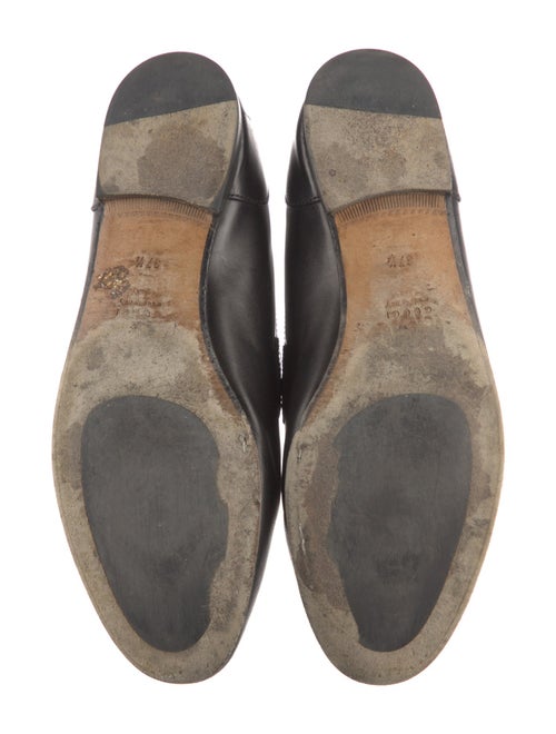 Gucci Horsebit Accent Leather Loafers