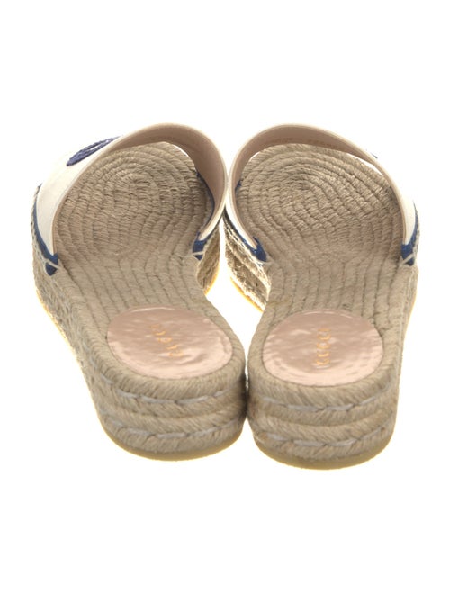 Gucci Interlocking G Logo Canvas Espadrilles