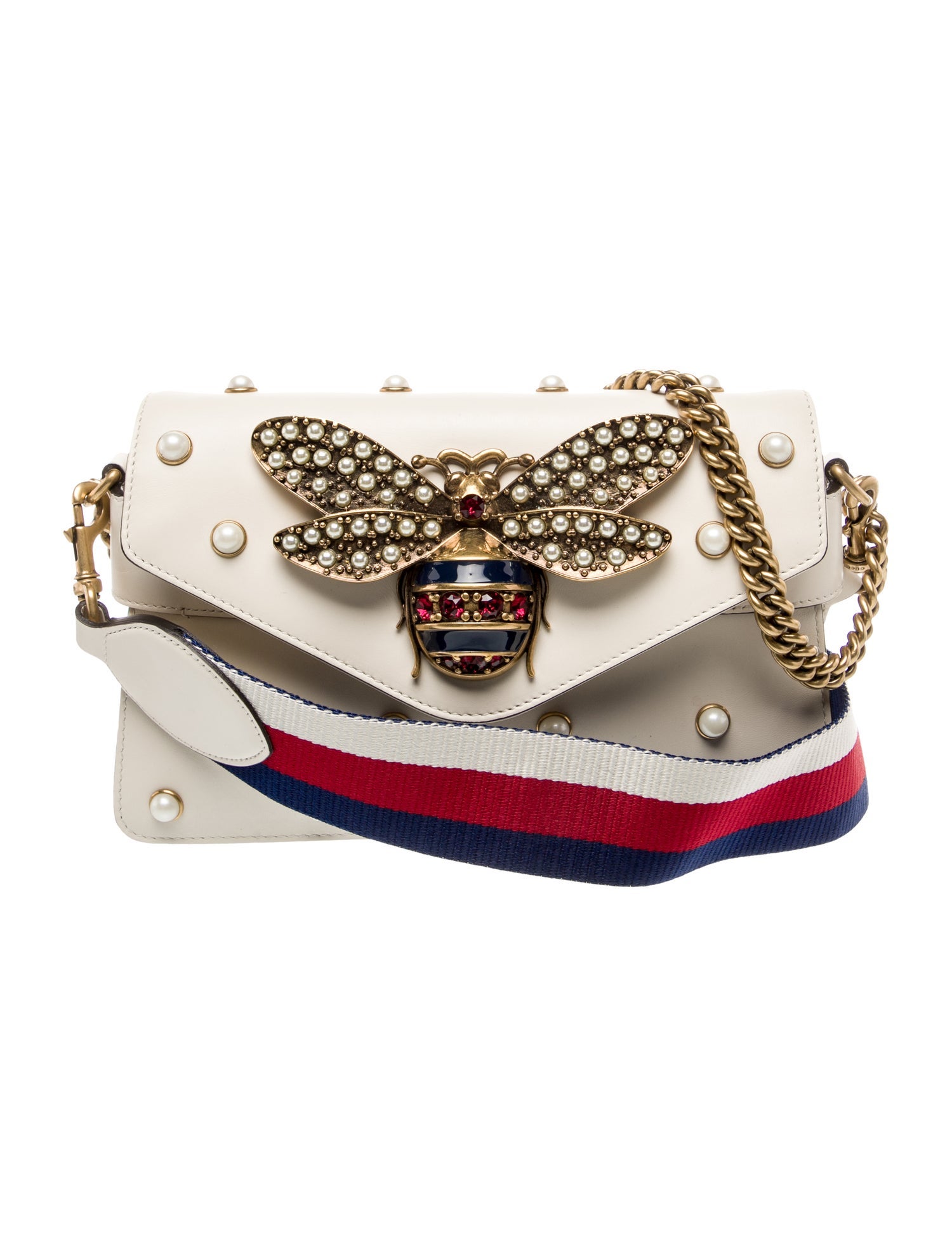 Gucci Faux Pearl Broadway Mini