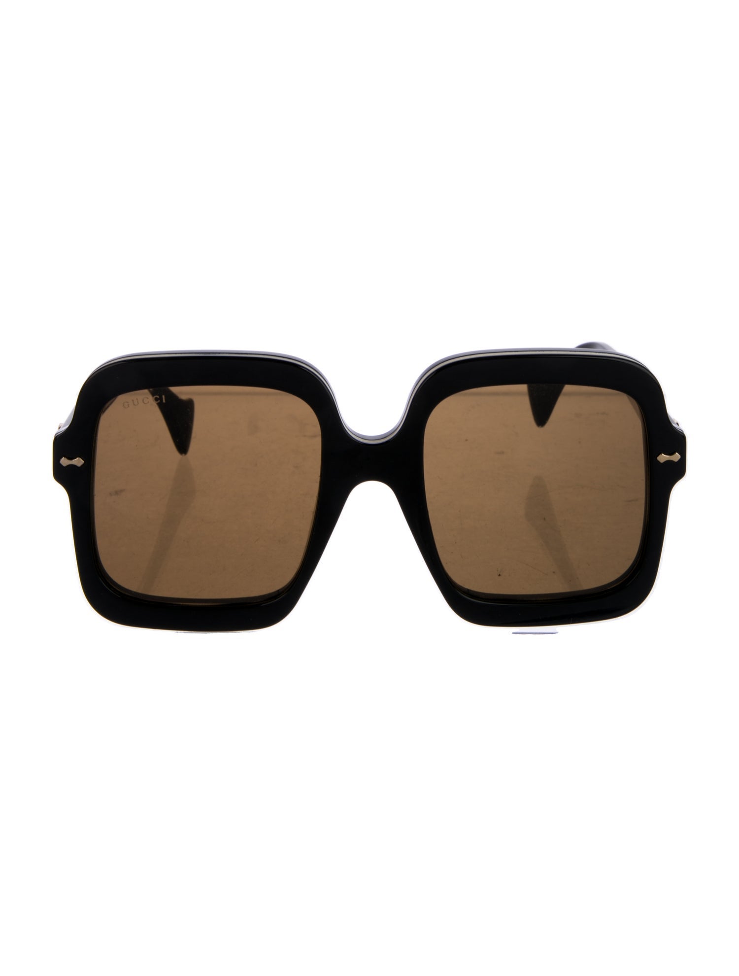 Gucci Interlocking G Logo Square Sunglasses