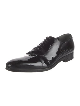 Gucci Patent Leather Oxfords
