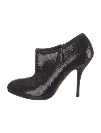Gucci Sequins Printed Boots