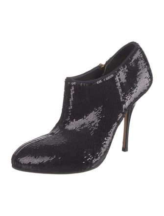 Gucci Sequins Printed Boots