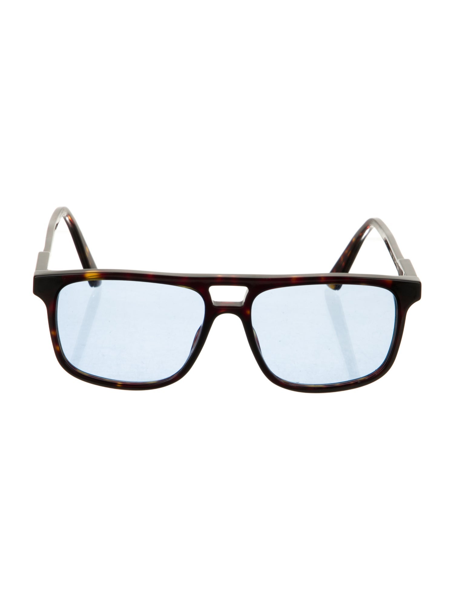 Gucci Web Accent Square Sunglasses
