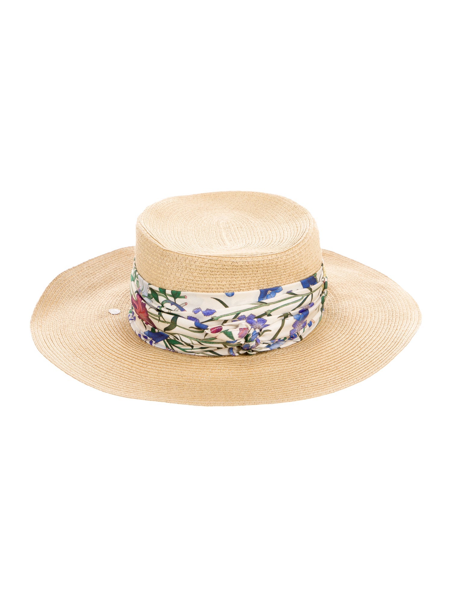 Gucci Raffia Wide Brim Hat