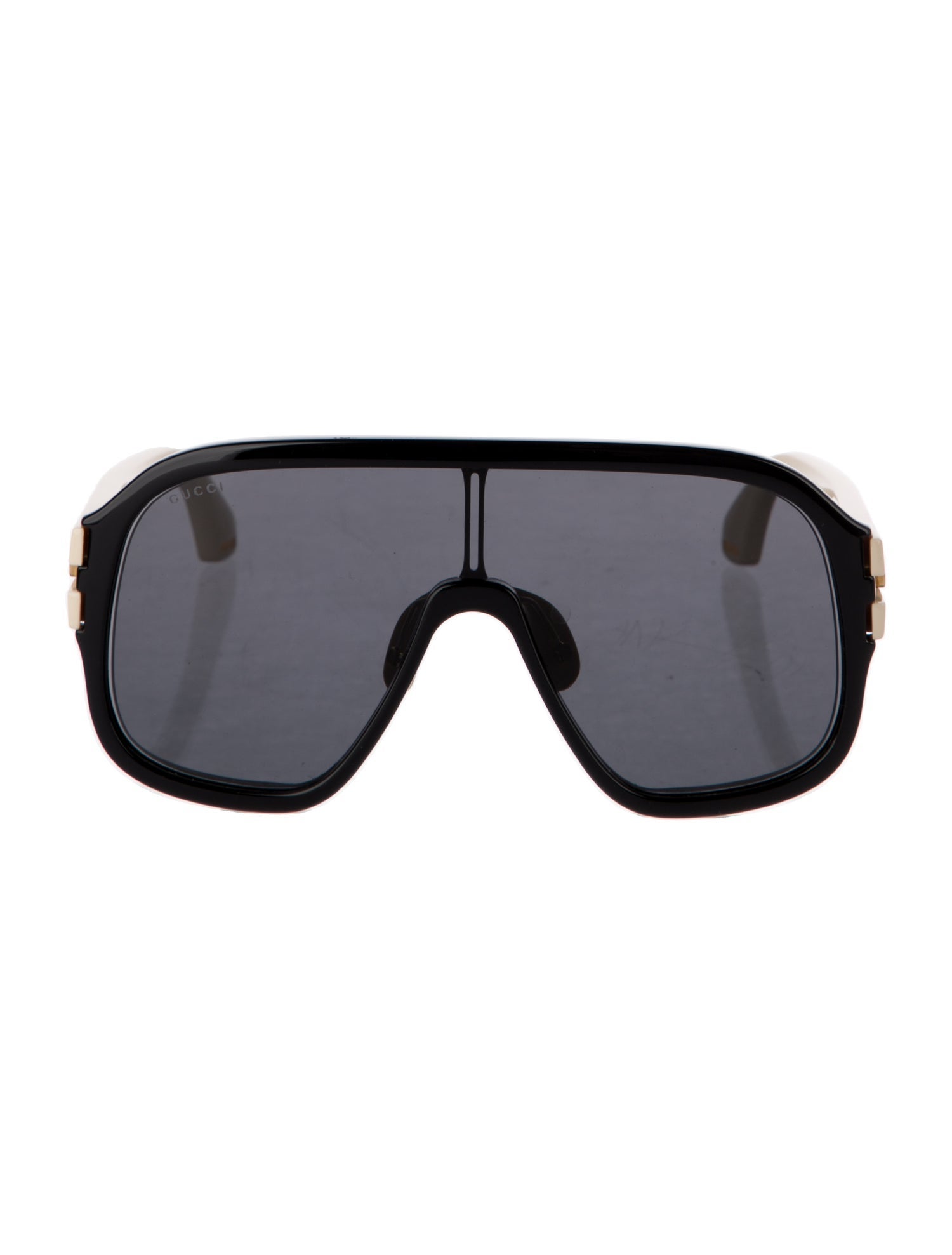 Gucci Shield Tinted Sunglasses