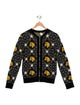 Gucci Knitted Zip Up Sweater