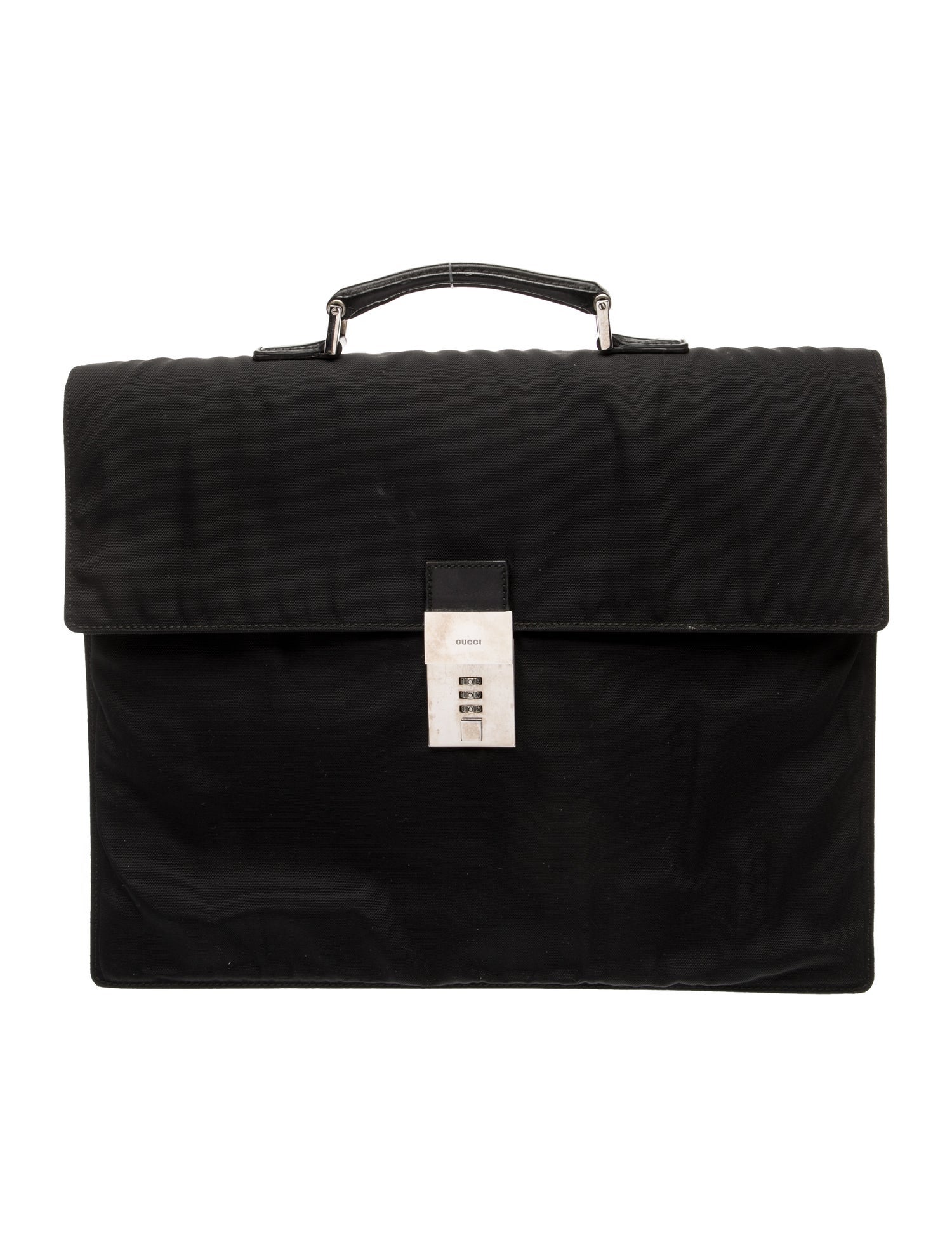 Gucci Canvas Briefcase Vintage