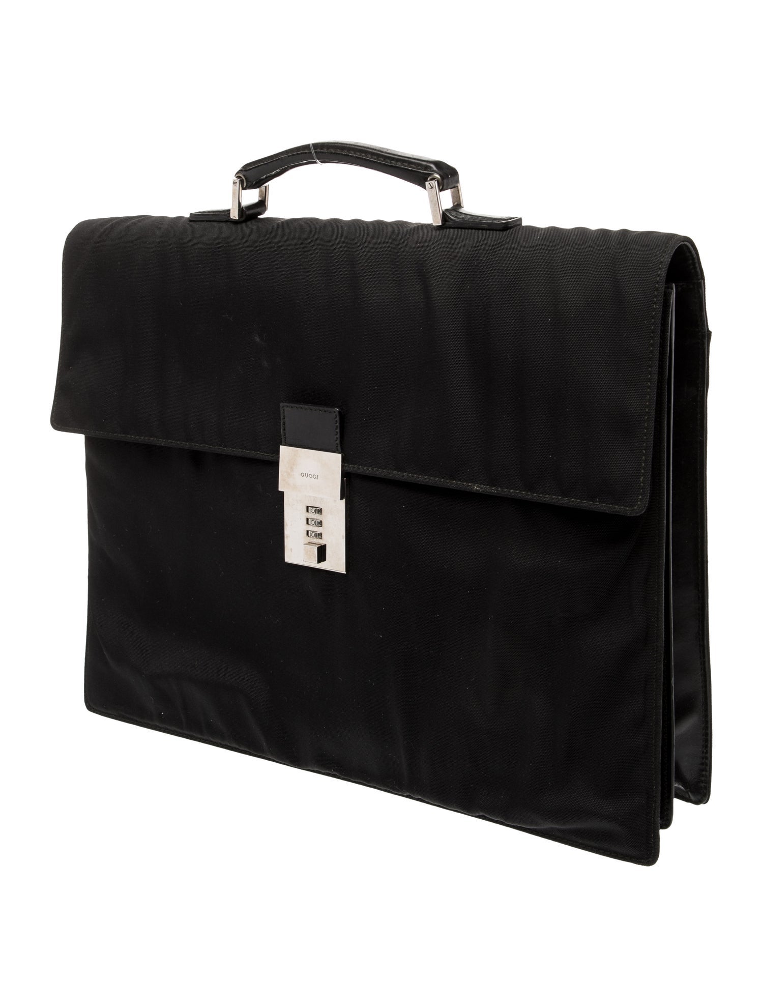 Gucci Canvas Briefcase Vintage
