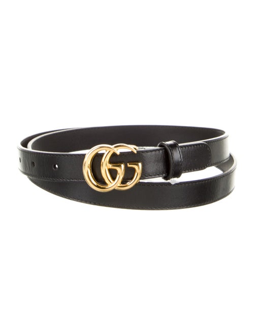 Gucci Skinny Leather Belt
