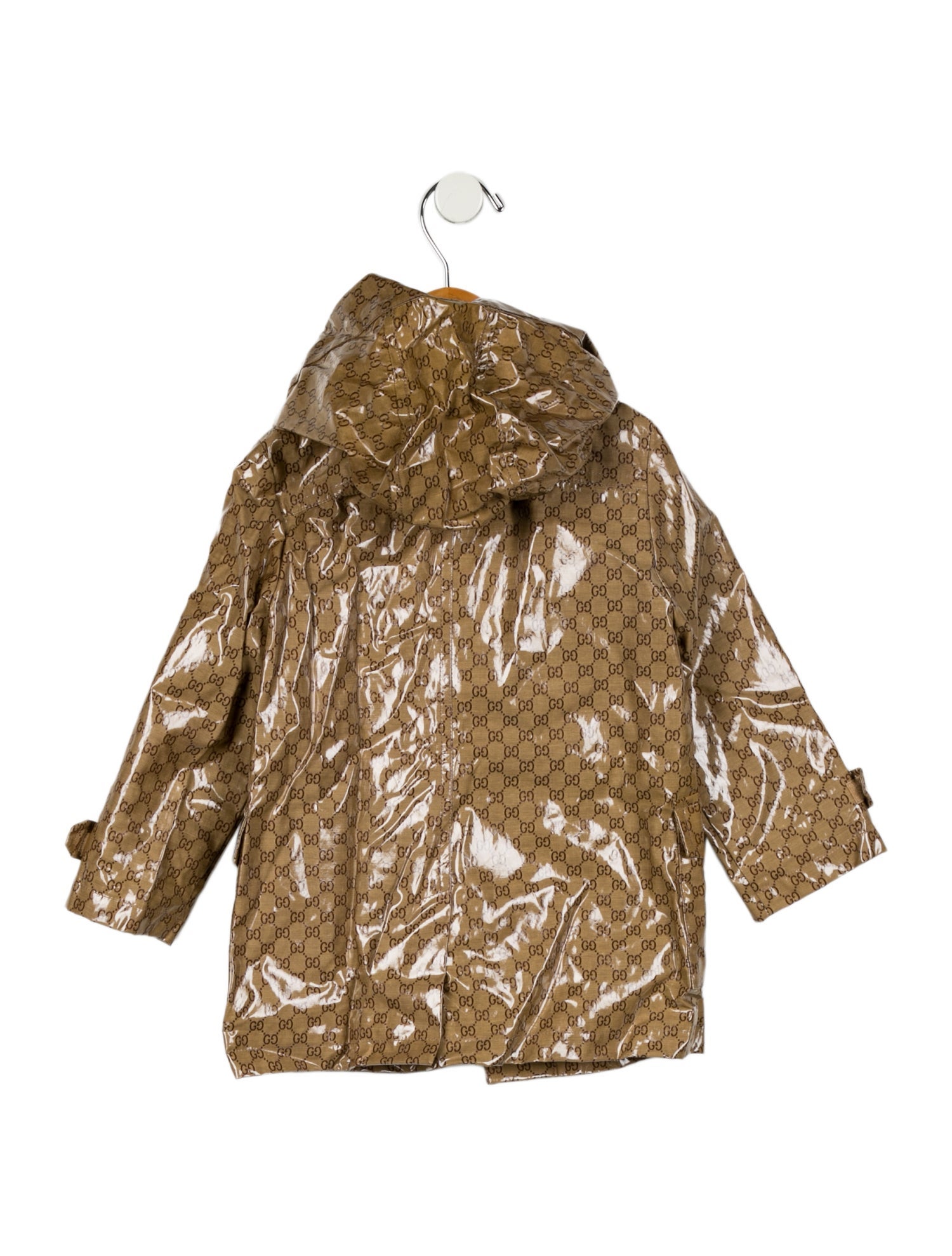 Gucci Toddler Girls' GG Rain Coat