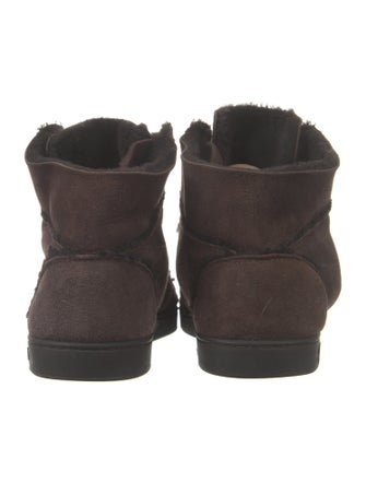 Gucci Web Accent Suede Sneakers