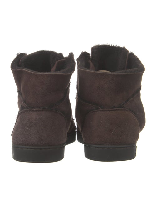 Gucci Web Accent Suede Sneakers