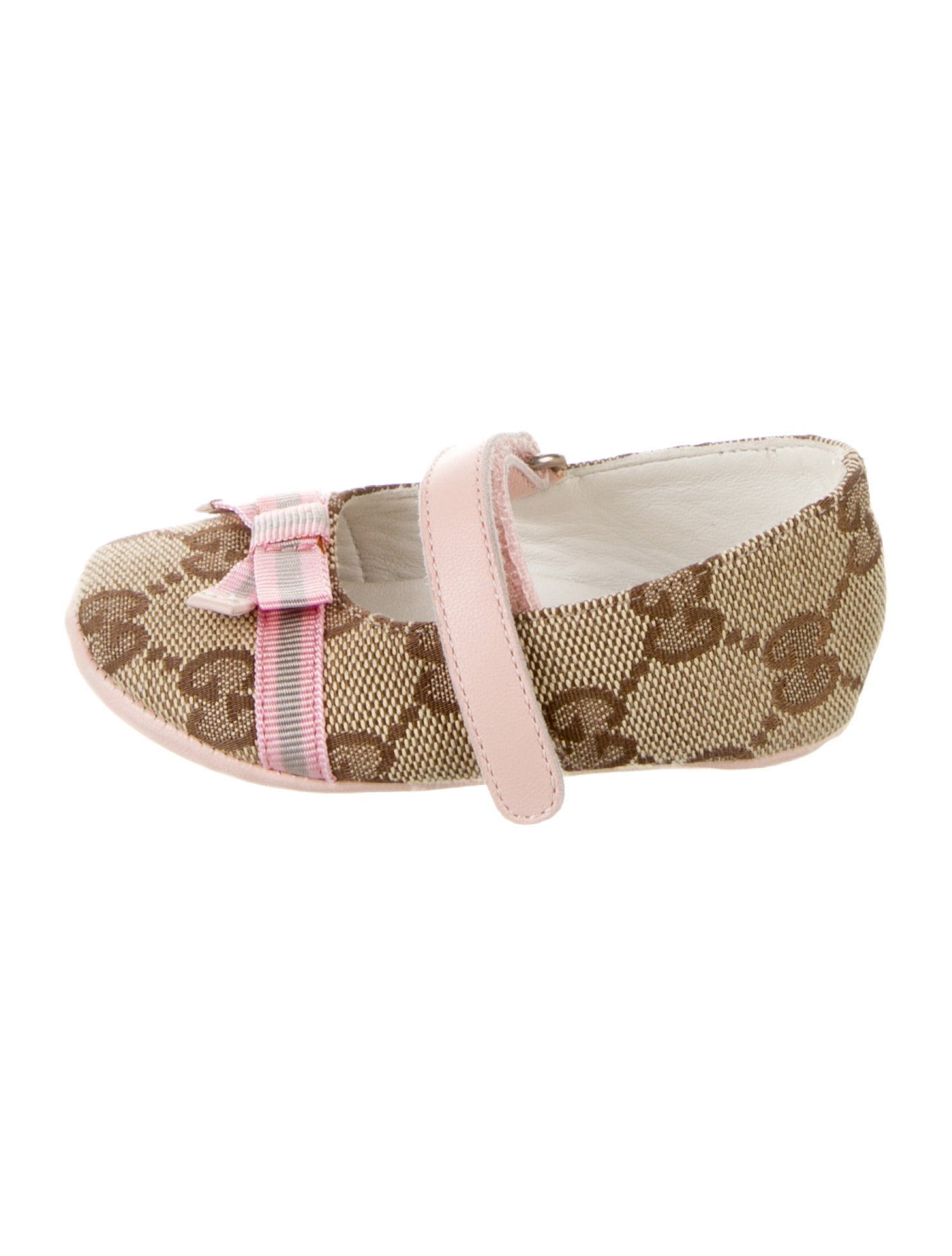 Gucci Girls Monogram Ballet