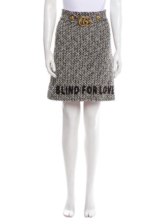 Gucci Printed Mini Skirt