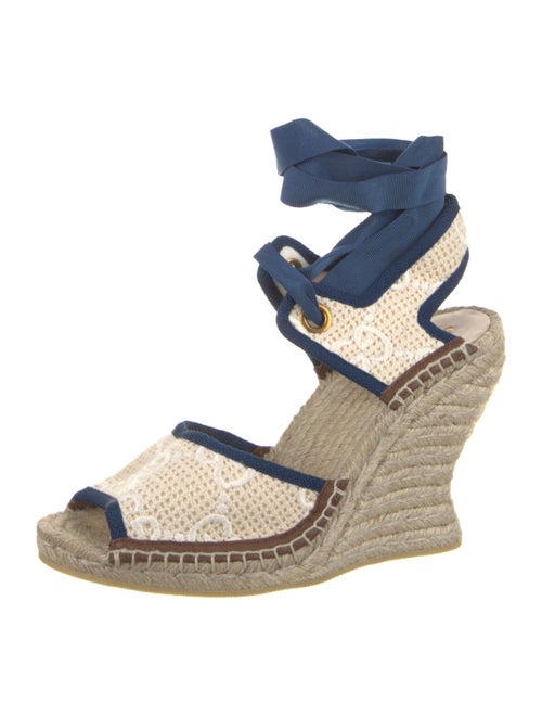 Gucci Canvas Animal Print Espadrilles