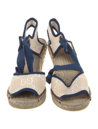 Gucci Canvas Animal Print Espadrilles