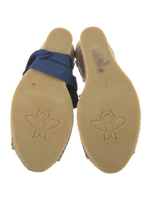 Gucci Canvas Animal Print Espadrilles