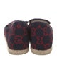 Gucci Shearling Printed Loafers