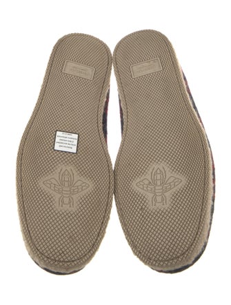 Gucci Shearling Printed Loafers