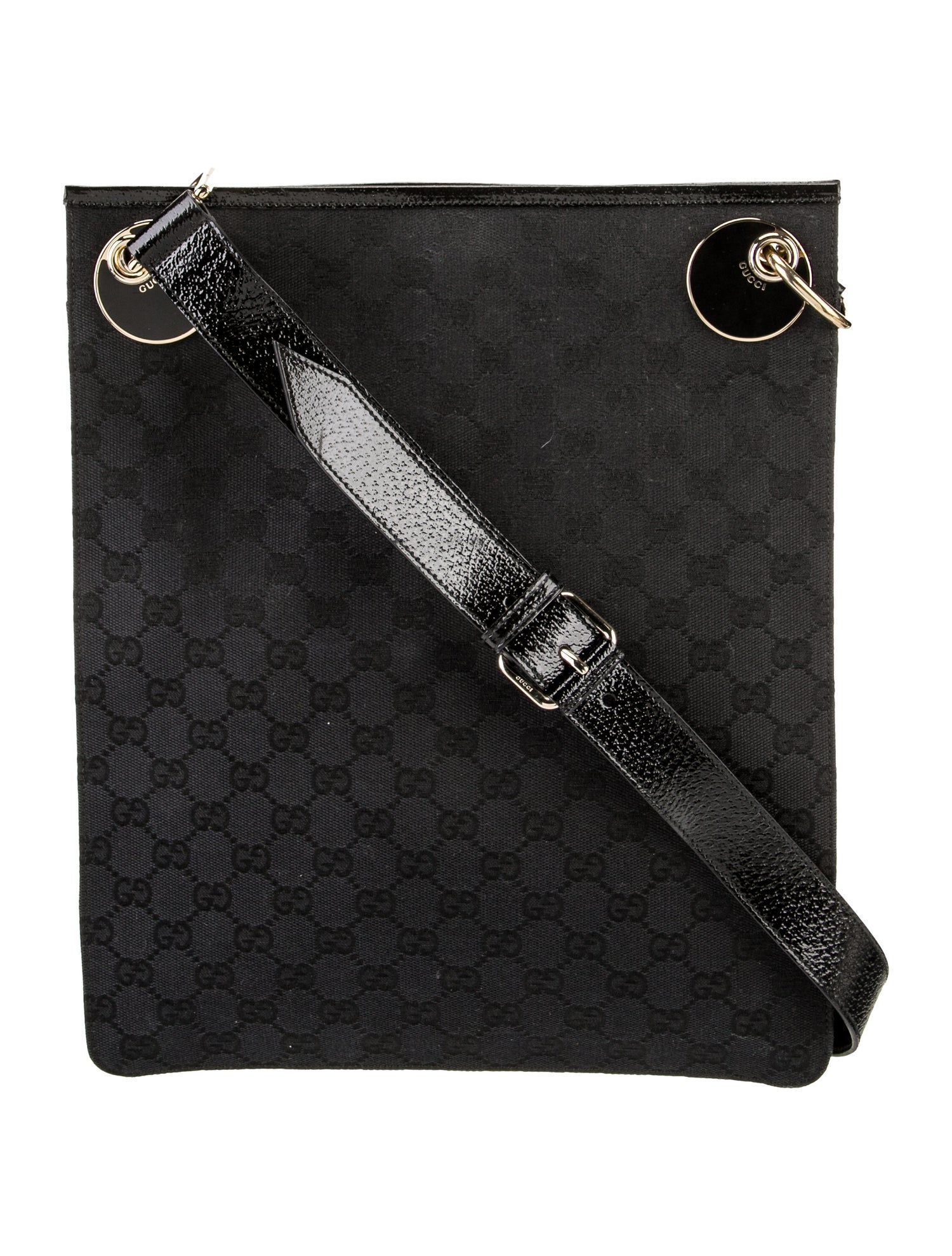 Gucci GG Canvas Messenger Bag Vintage