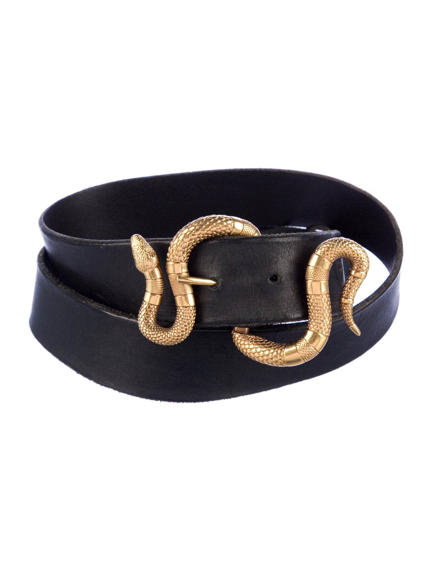 Gucci Kingsnake Leather Belt