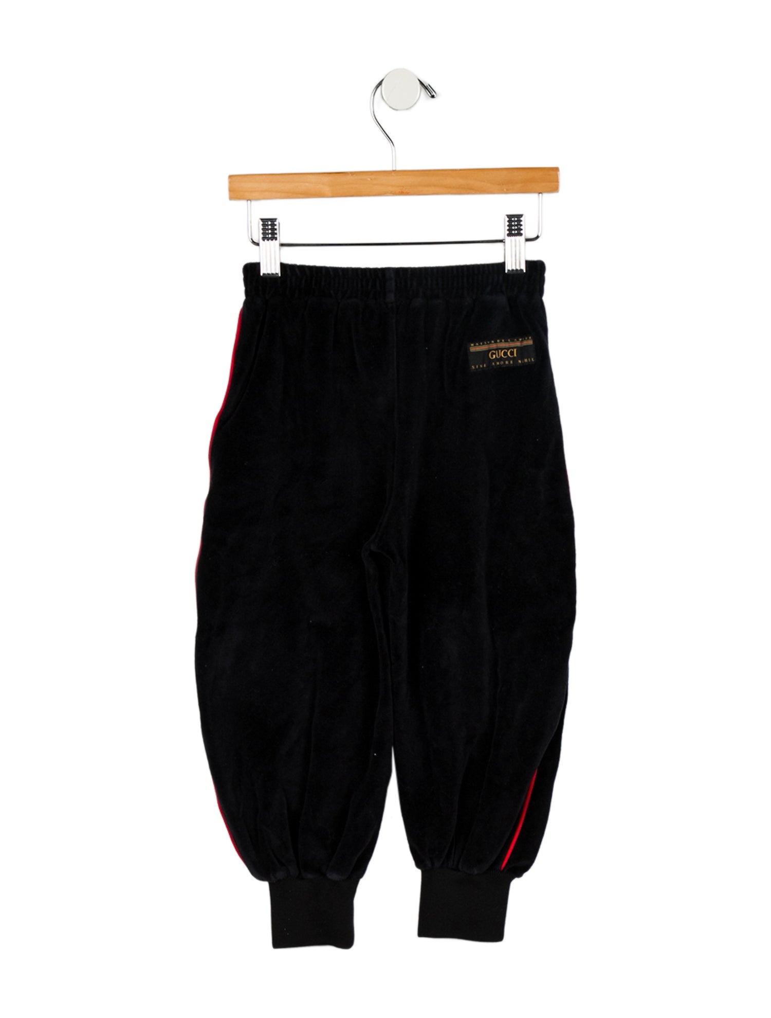 Gucci Toddler Boys' Velvet Jogger Sweatpants