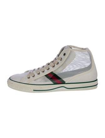 Gucci Web Accent Mesh Sneakers