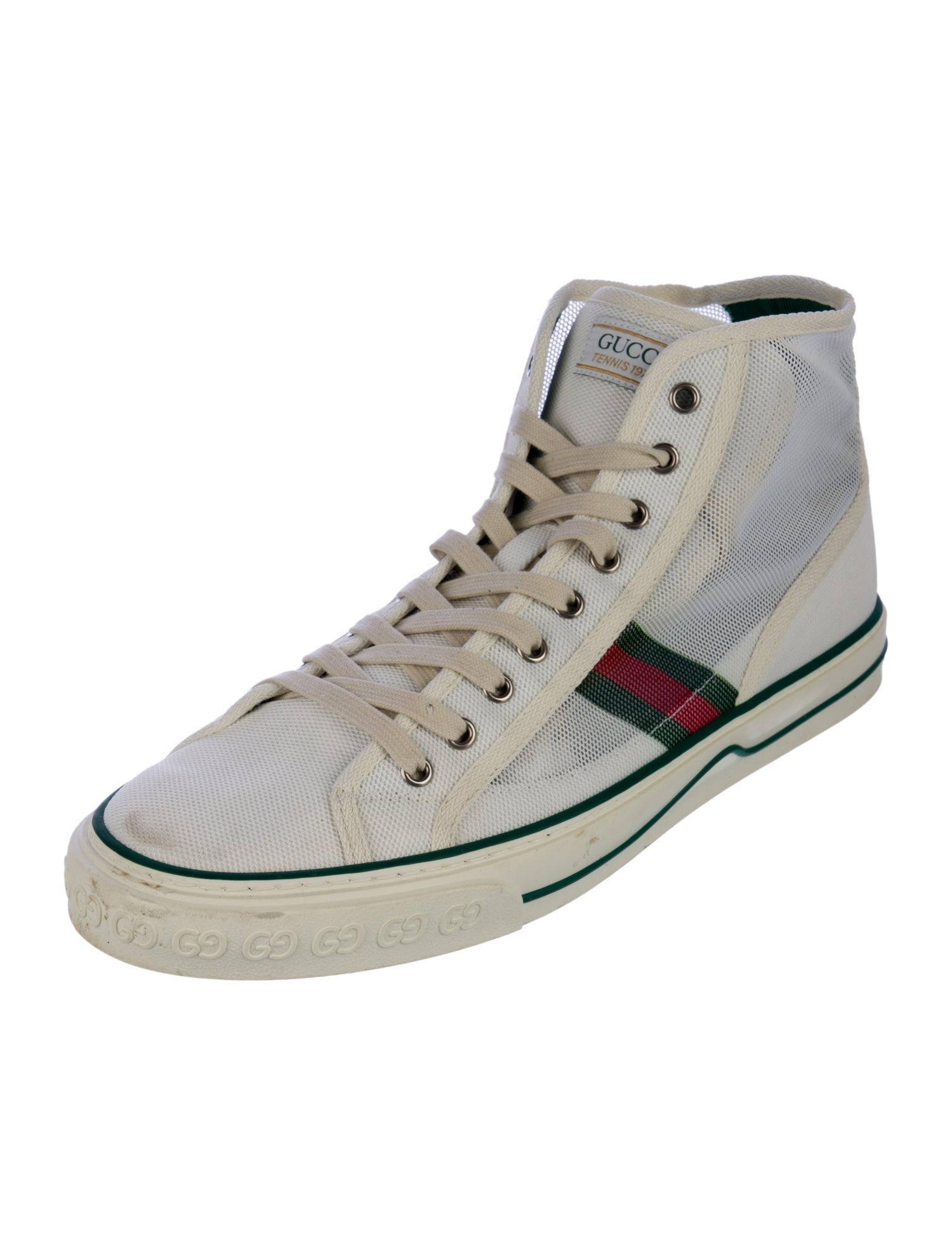 Gucci Web Accent Mesh Sneakers