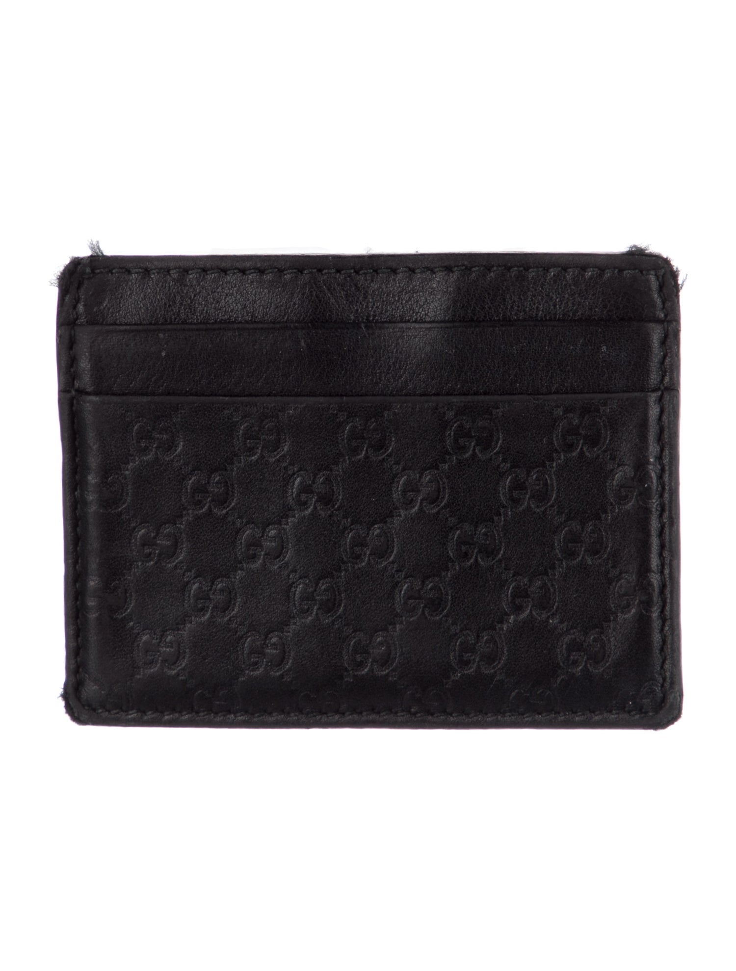 Gucci Microguccissima Pattern Leather Card Holder