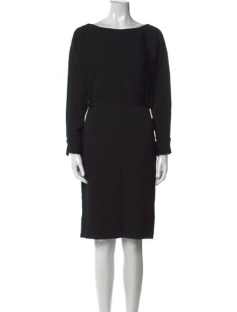 Gucci Bateau Neckline Knee-Length Dress