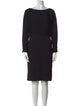 Gucci Bateau Neckline Knee-Length Dress
