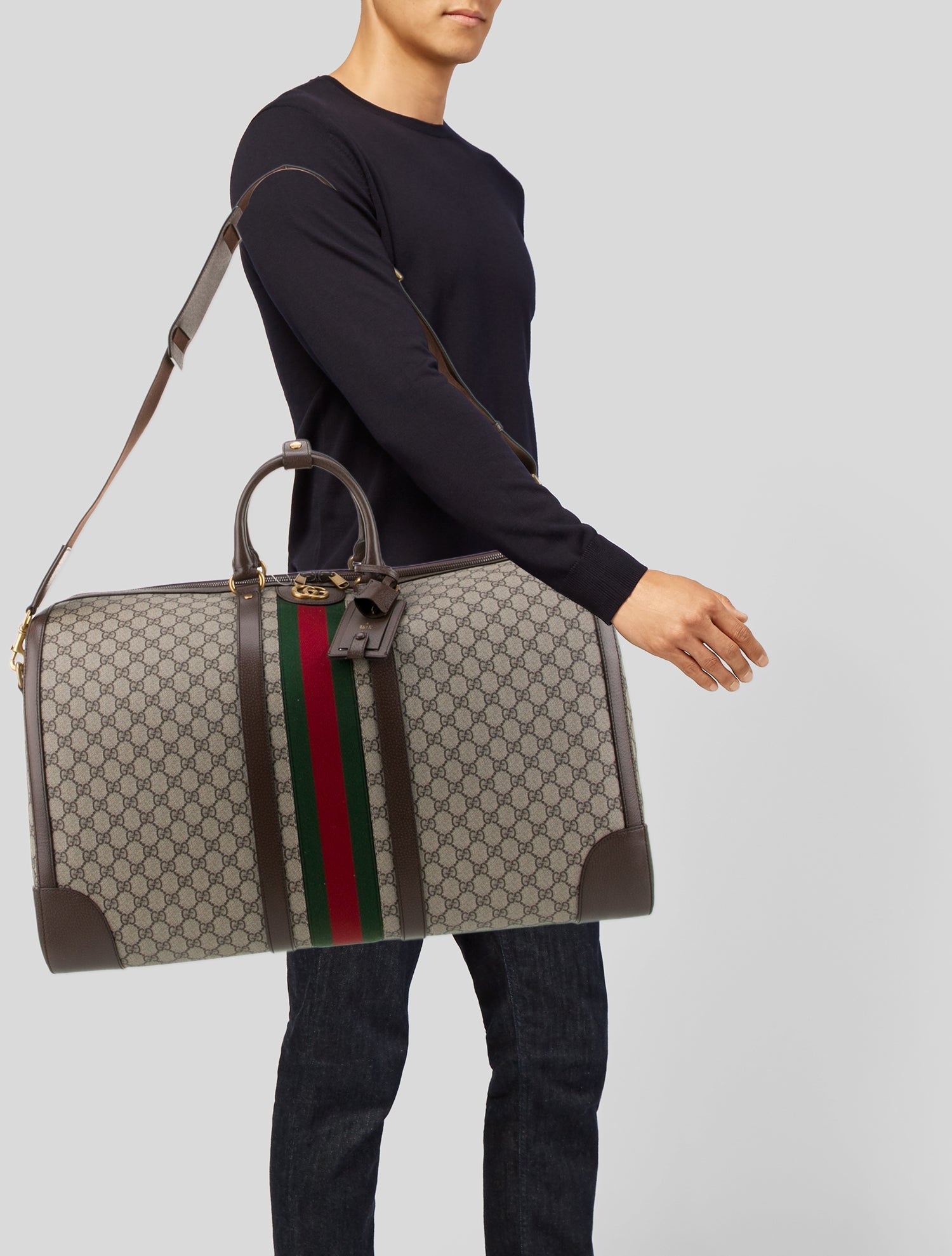 Gucci GG Supreme Duffle Bag