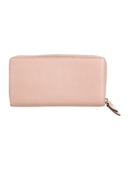 Gucci Dollar GG Marmont Running GG Logo Continental Wallet