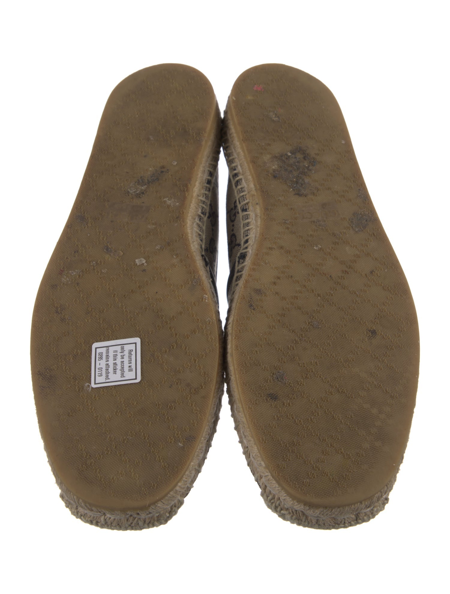 Gucci GG Canvas Canvas Loafers