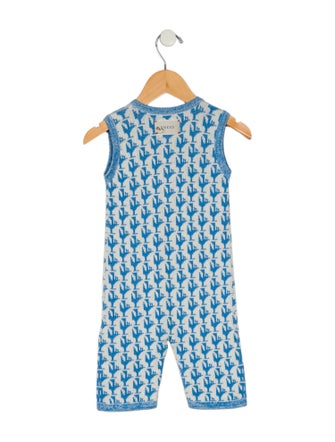 Gucci Gucci boys sleeveless onesie