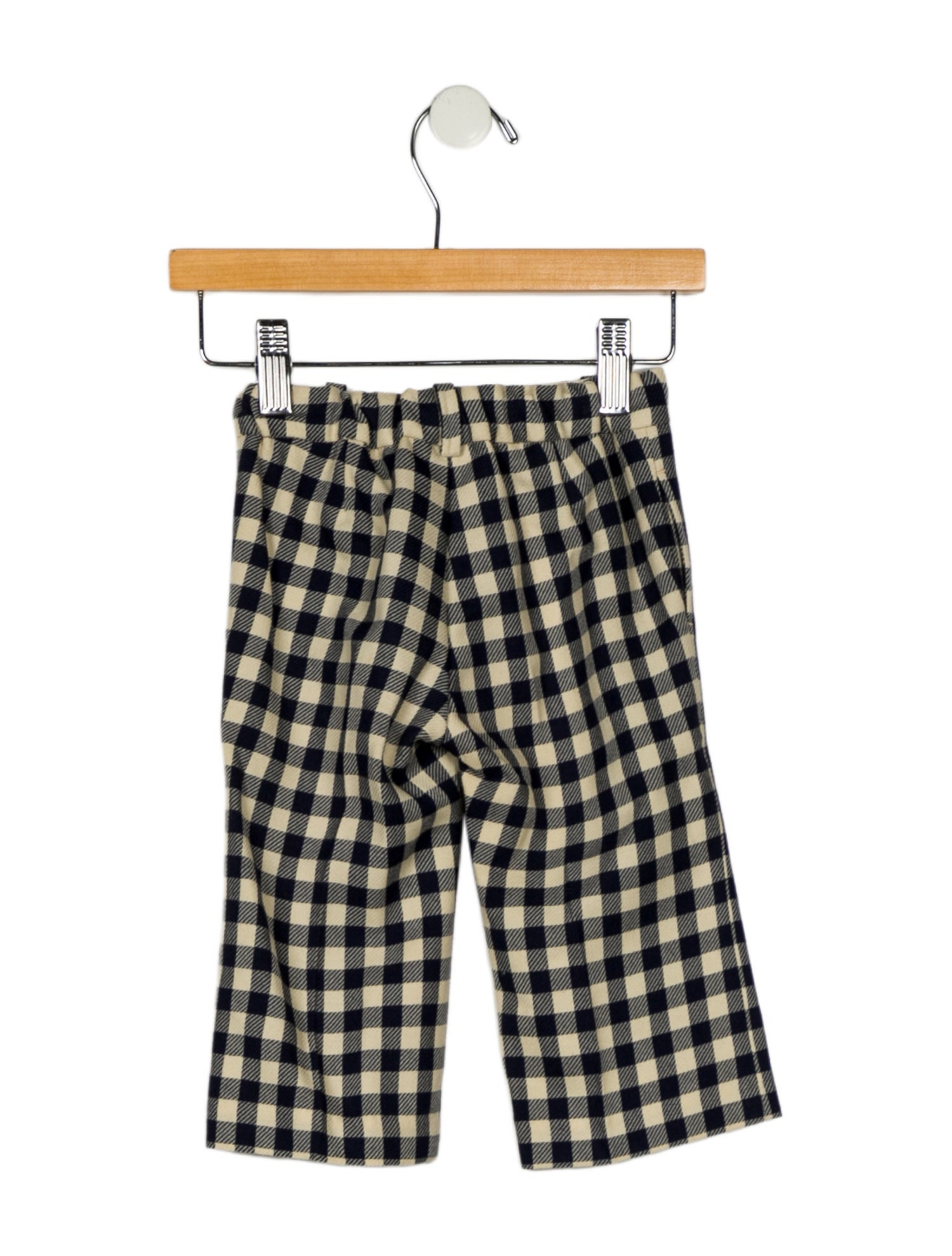 Gucci Gucci boys checkered print pants