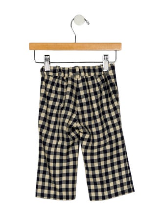 Gucci Gucci boys checkered print pants