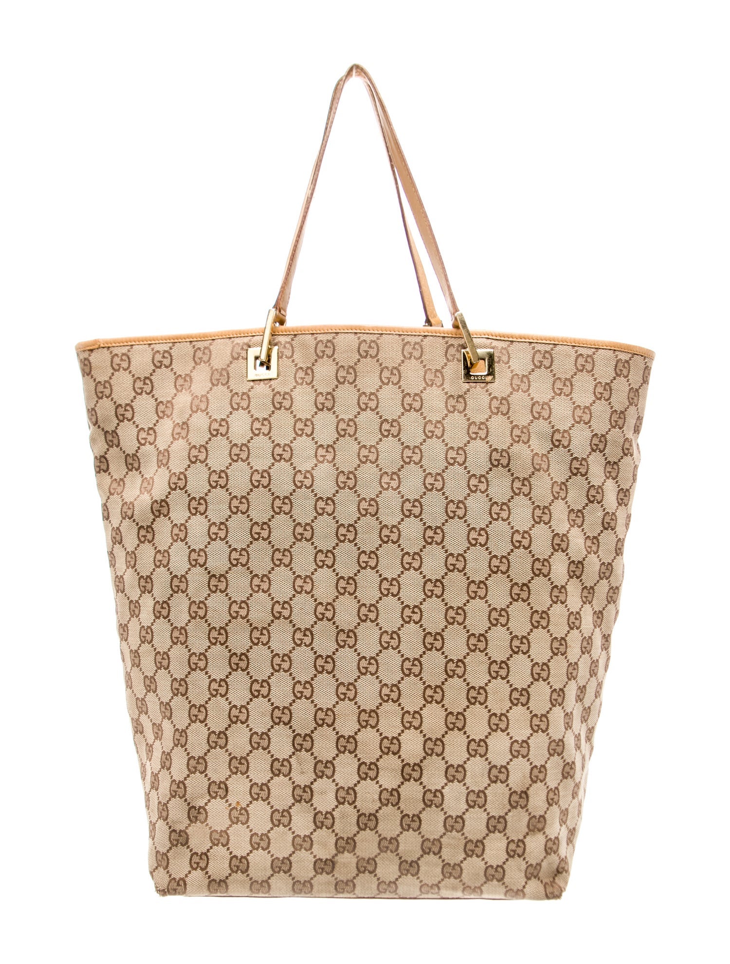 Gucci GG Canvas Top Handle Bag