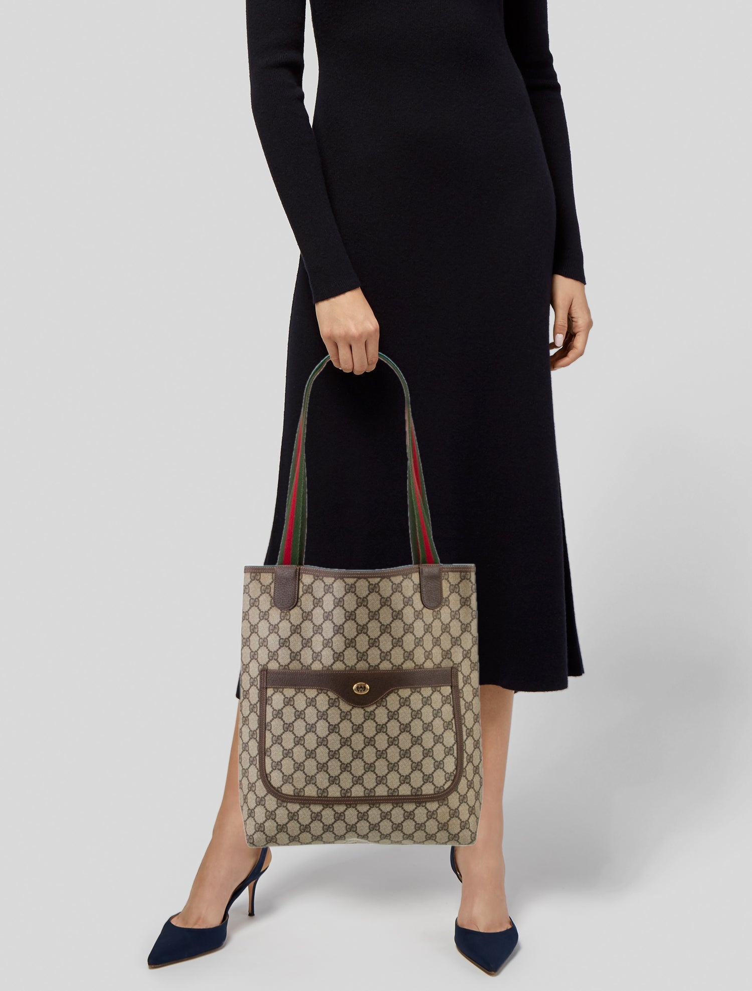 Gucci GG Supreme Messenger Bag Vintage