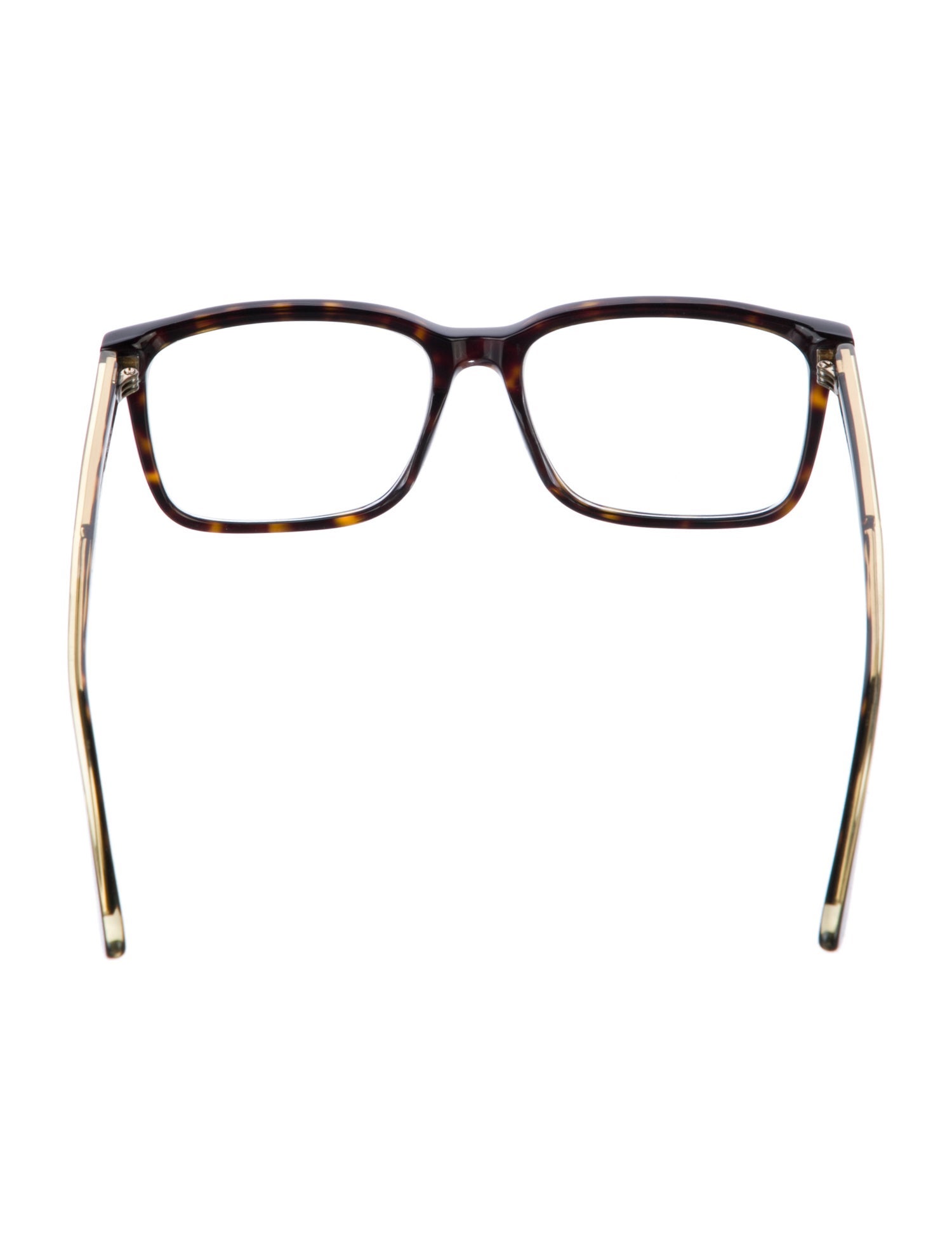 Gucci Web Accent Square Eyeglasses