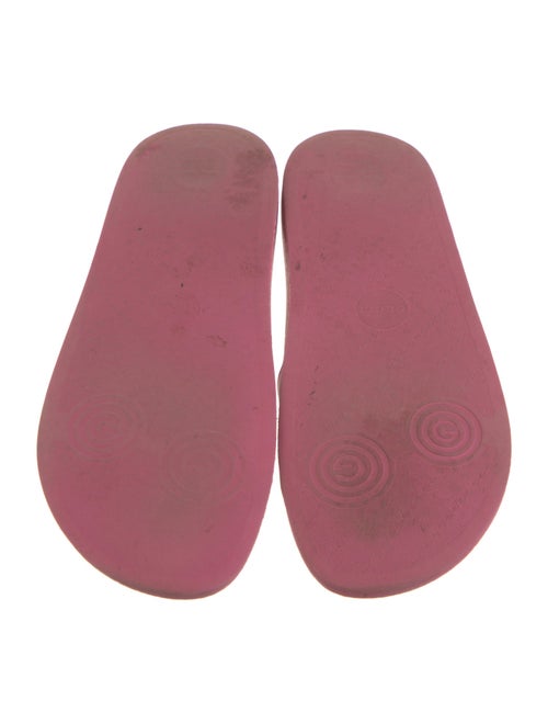 Gucci Interlocking G Logo Rubber Slides